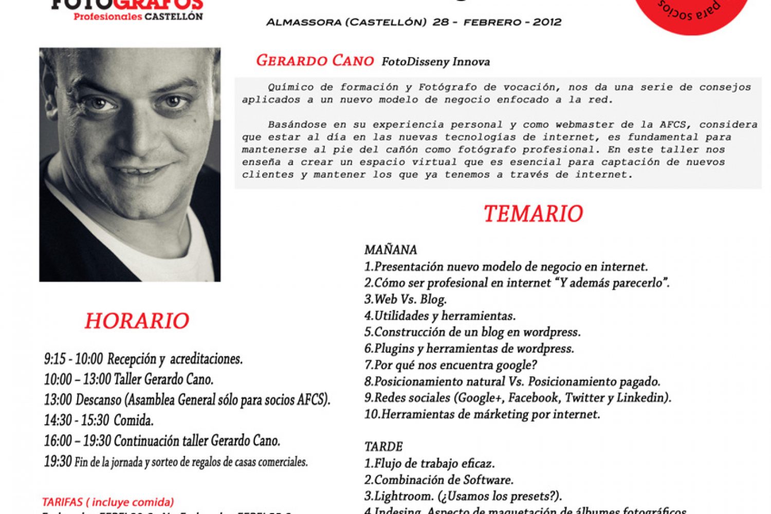 Curso Para fotografos de Social Media - SEO para fotógrafos