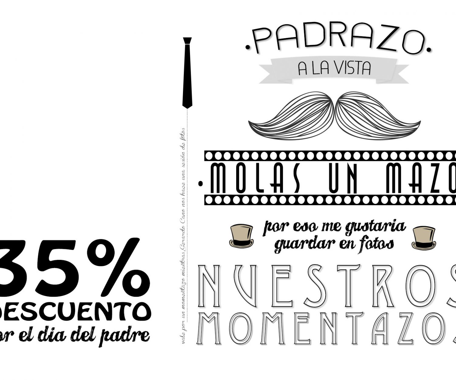 Vale-regalo para el día del padre